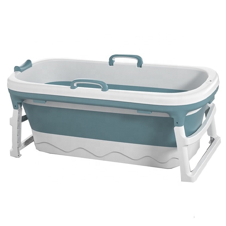 Ergonomically Designed Large home Foldable Portable Adult Freestanding Bathtub Sweat Steaming Bath Tub with Lid