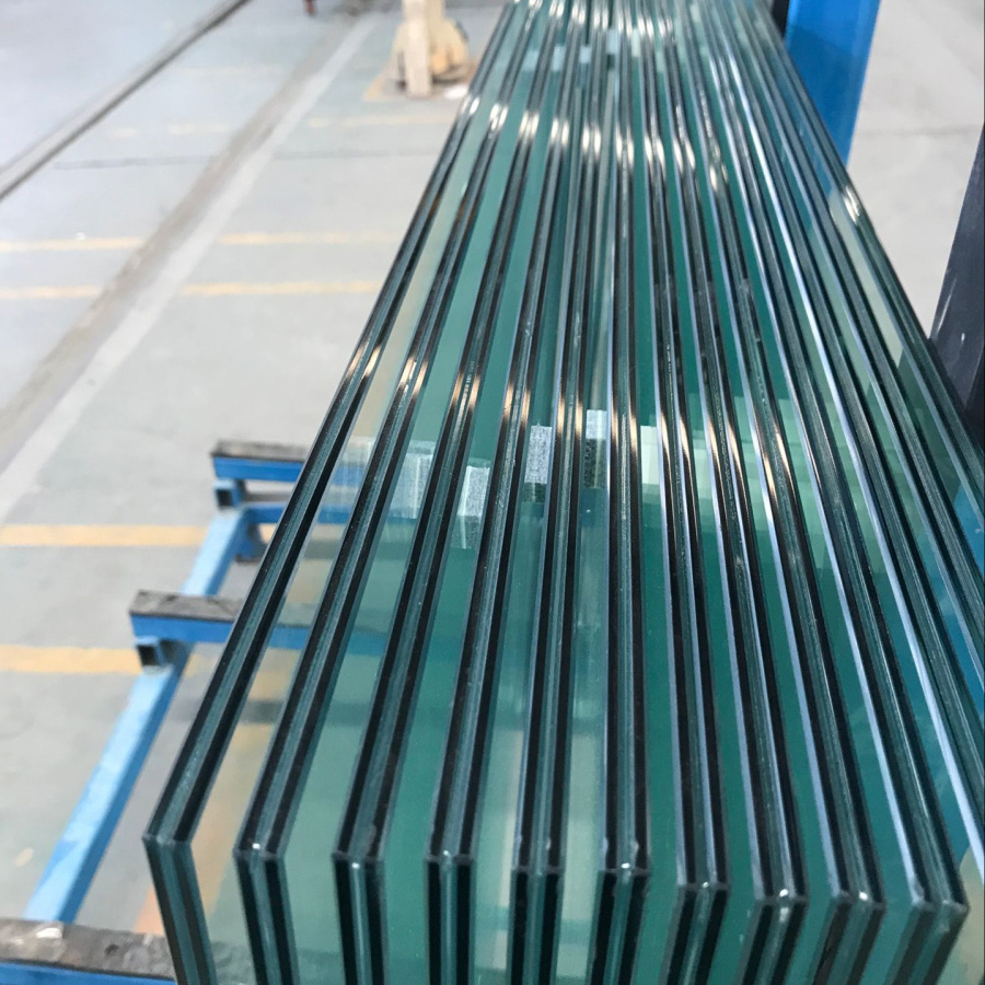 638mm Laminated glass Toughened laminated glass Soundproof cutting laminated glass panel with CE