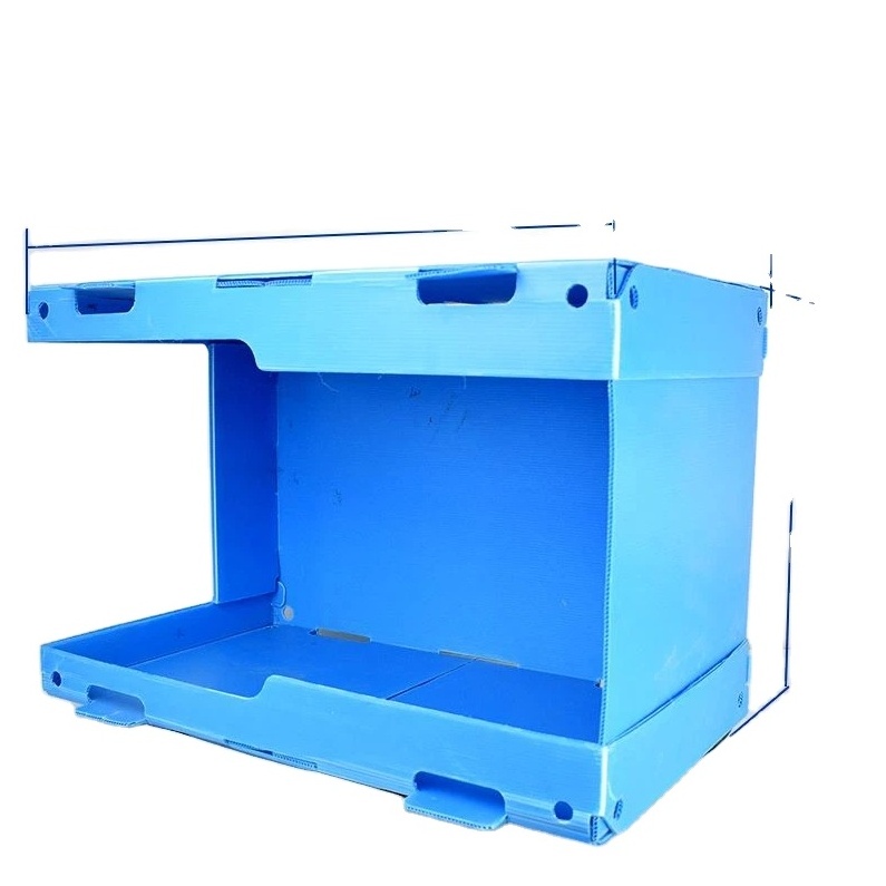 High-strength Corrugated Plastic Warehouse Correx Stacking Pick Bins Correx Picking Bins