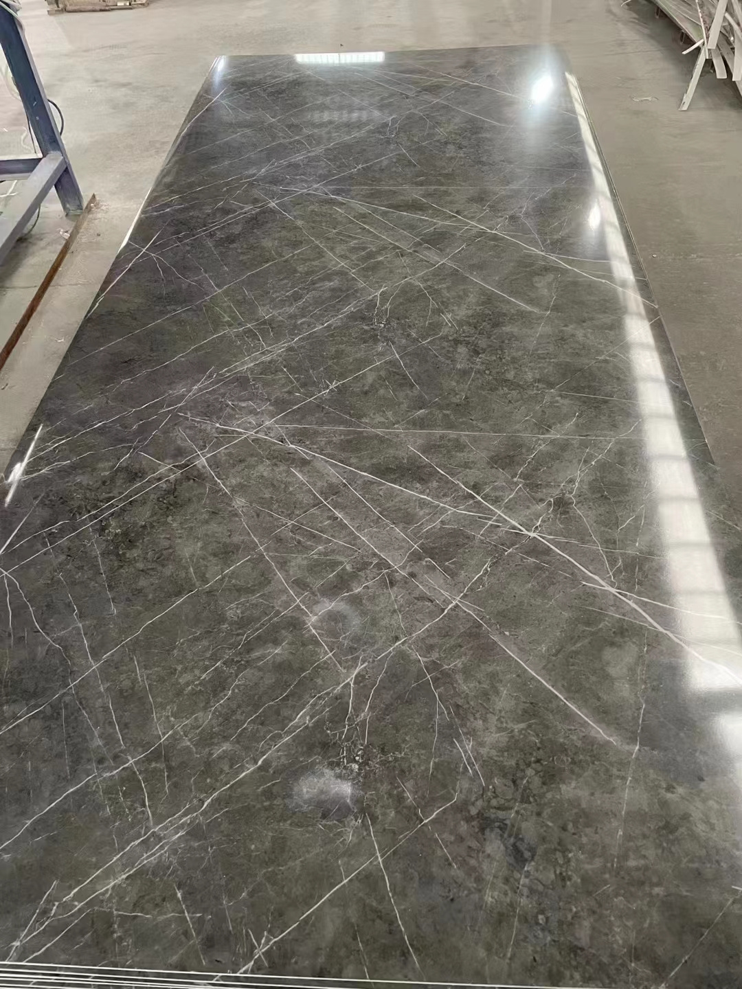 Chinese Manufacturer 1220x2440mm 3mm pvc marble sheet uv coating wall panel sheet