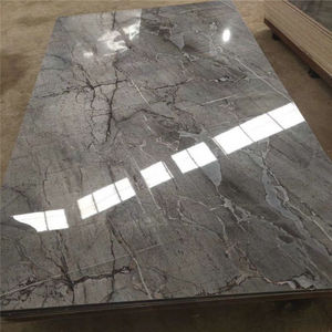 The New High Light Density PVC Marble Board Stone Plastic UV Plate Wall Panel