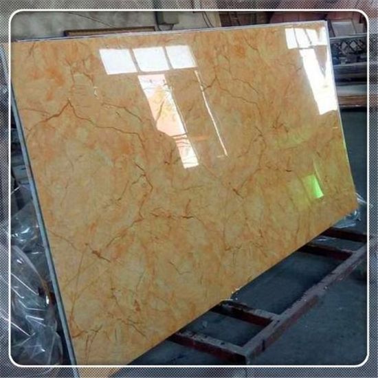 The New High Light Density PVC Marble Board Stone Plastic UV Plate Wall Panel