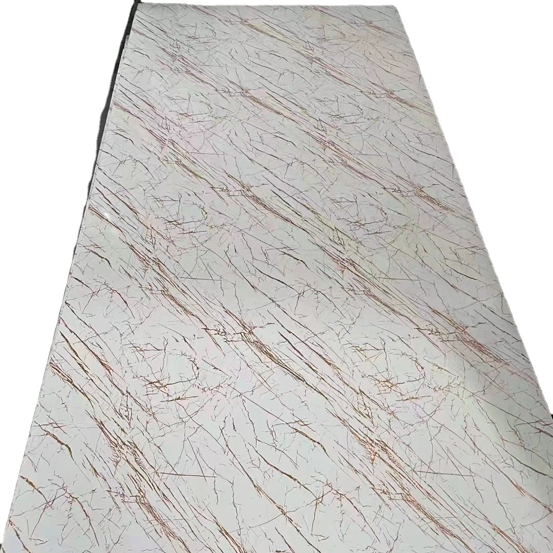 4x8 UV marble sheet pvc marble sheet uv board for decoration