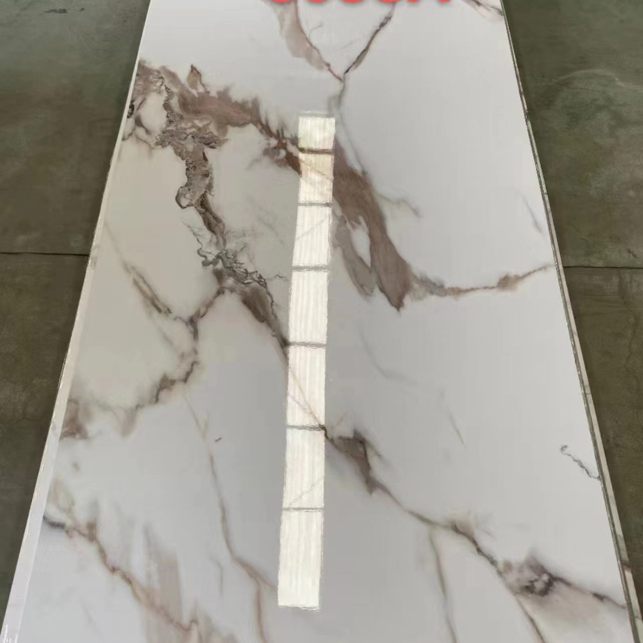 Decorative plates marble alternative 3mm pvc marble sheet wall panel for sale