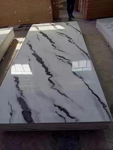 Imitation Marble Type PVC Sheets Pared Sheet PVC Wall Panel