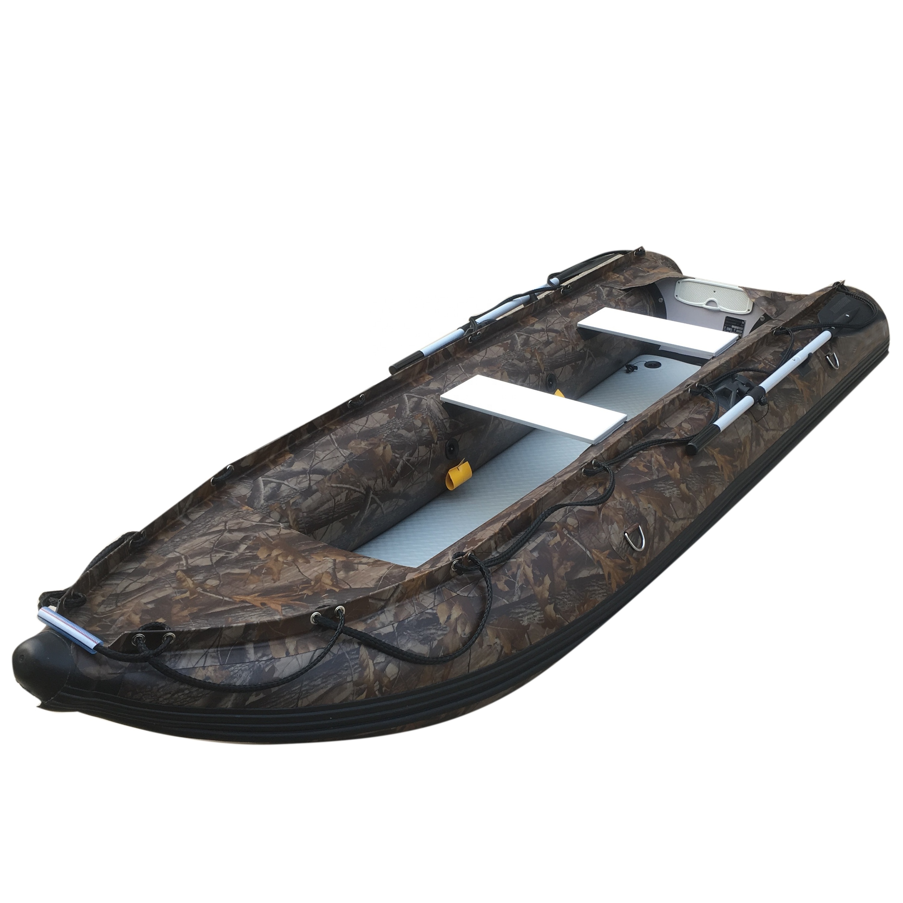 Goethe Goboat GTK370 PVC 2 Person Hot Sale Inflatable Canoe Kayak Boat With Aluminum Boat Seat Fishing Kayak