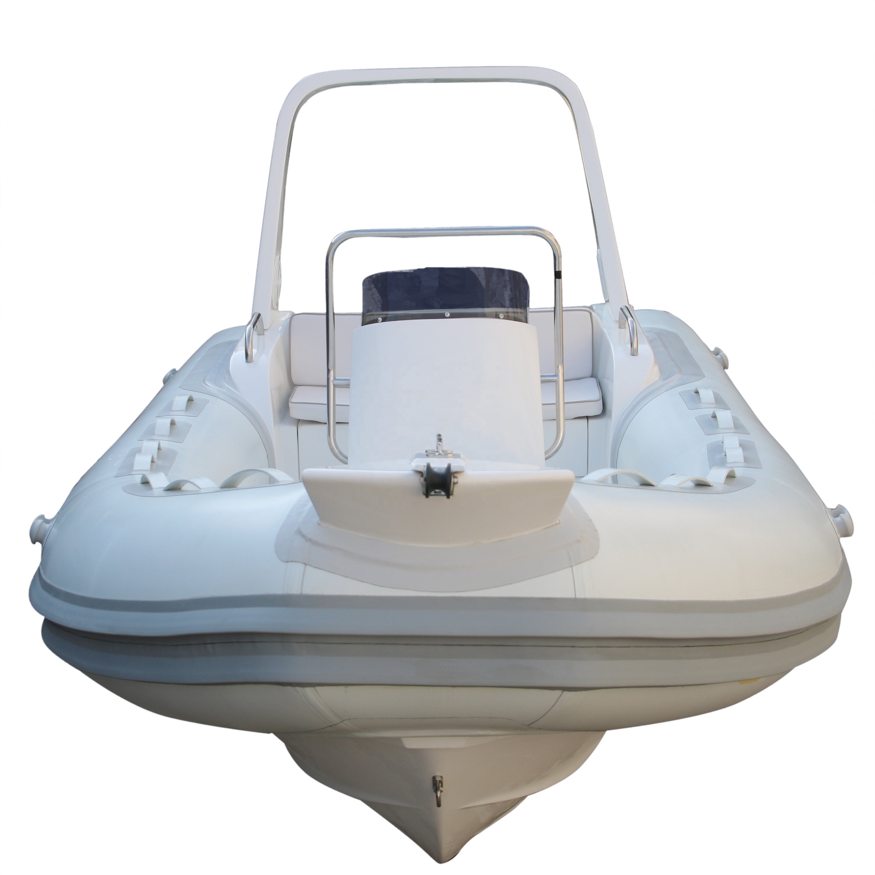 Goboat RIB520 5.2M 17ft Goethe Factory Direct Sale RIB Boat Inflatable Rubber Boat Small Semi-Rigid Fiberglass Boat For Sale