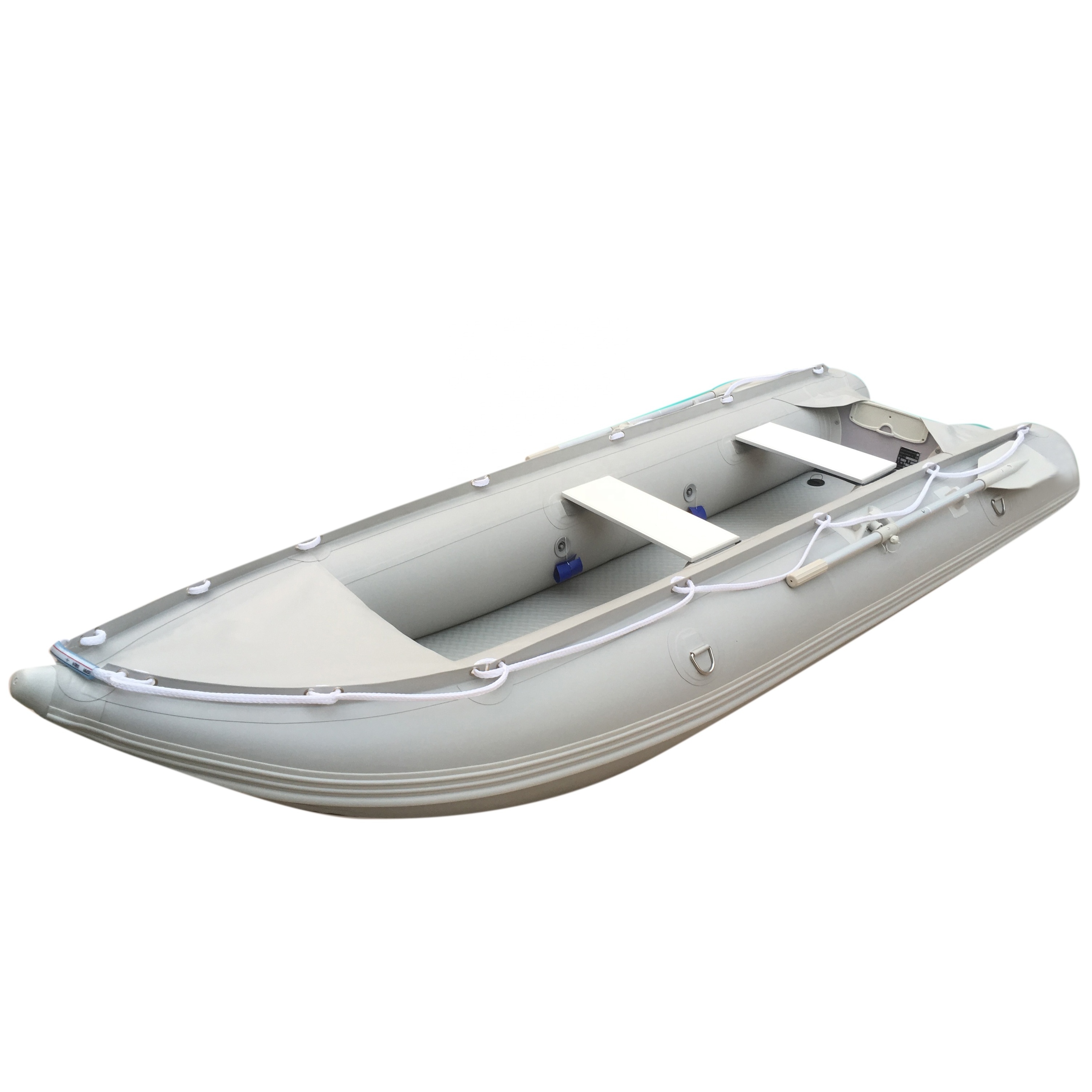 Goethe Goboat GTK370 12ft Inflatable Kayak Fishing Rowing Drifing Surfing Boat With Aluminum Boat Seat