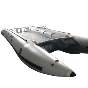 Goethe Ilife Ce Certification Made-in-China Catamaran One Person Inflatable Cat Pontoon Boat for Sale