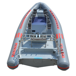 RIB700B Goethe Factory Direct Sale 20ft  Center Console Glass Bottom Hypalon Boats for Sale