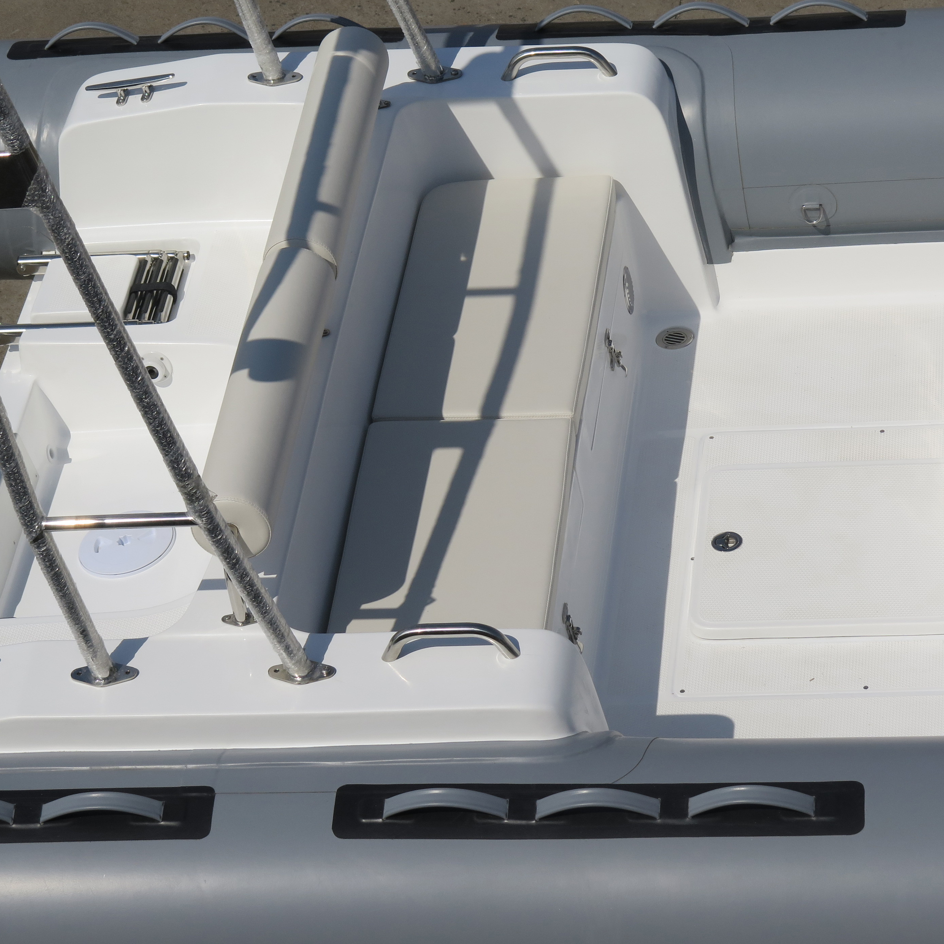 RIB750 Rib Boats Aluminium Hull Sailing Yacht Luxury Boat Center Boat Console  Aluminum