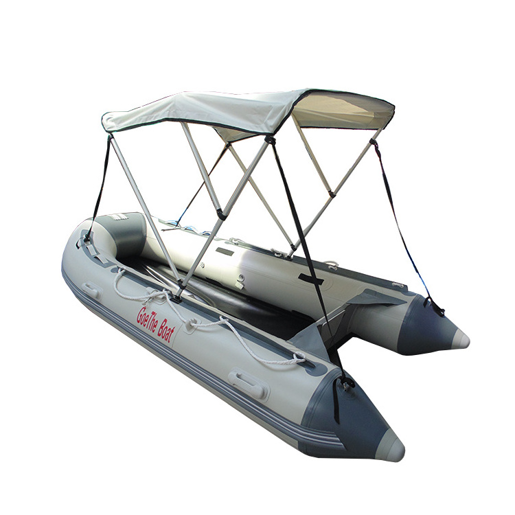 Goethe  10.8ft GTS330  Go boat  Five People Inflatable Fishing Boat With Canopy