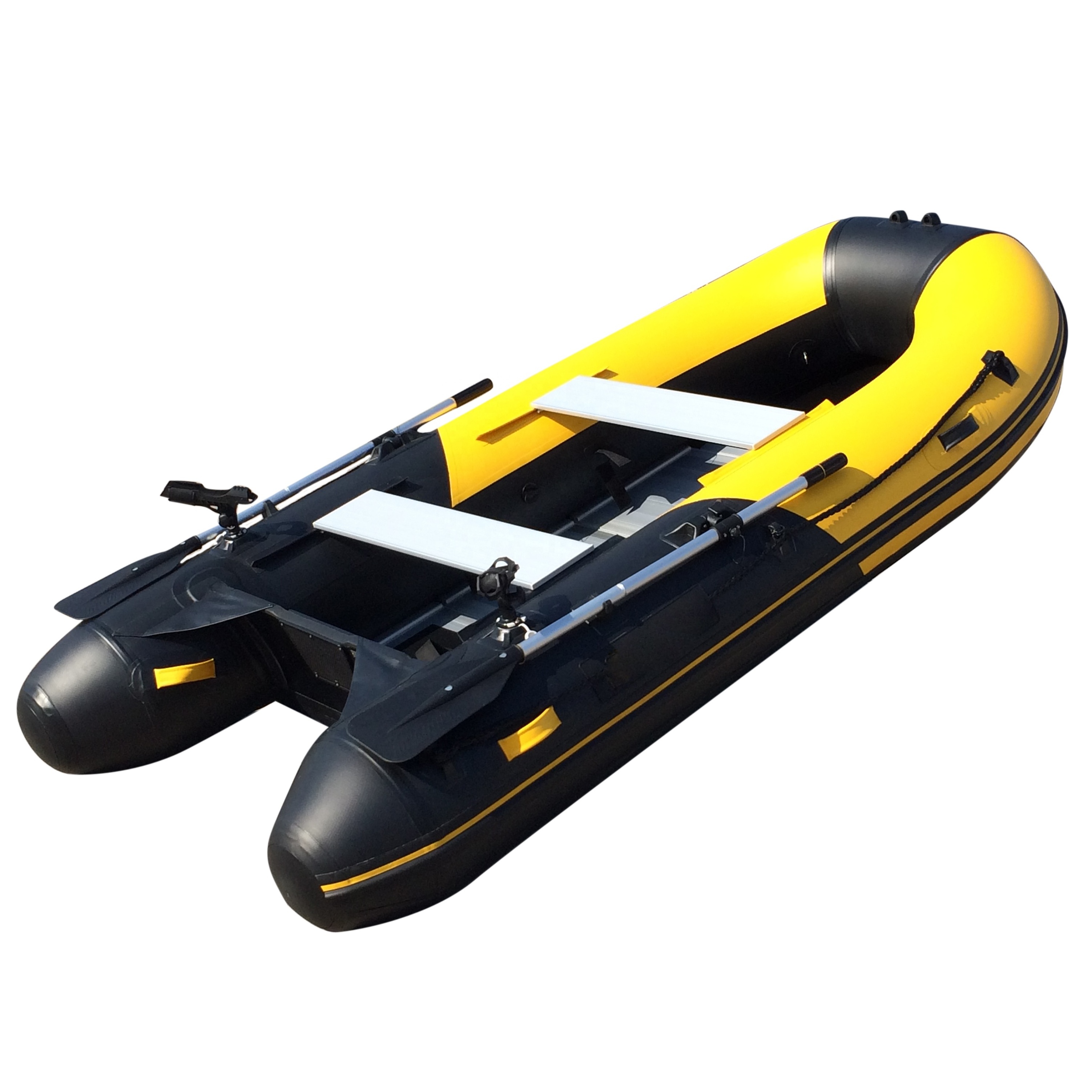 Goethe 11.8ft  360cm GTS360  Aluminum Floor And 7 Passenger Rowing Boat  Kayak Jet Motor Pontoons Catamaran Mini Lanchas Import