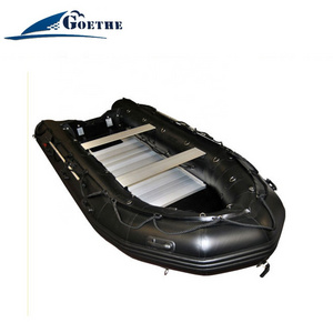 Goethe  14ft   GTS430  Go boat  inflatable rubber raft boats made of 0.9mm/1.2mm with PVC hull Sport luxury yacht