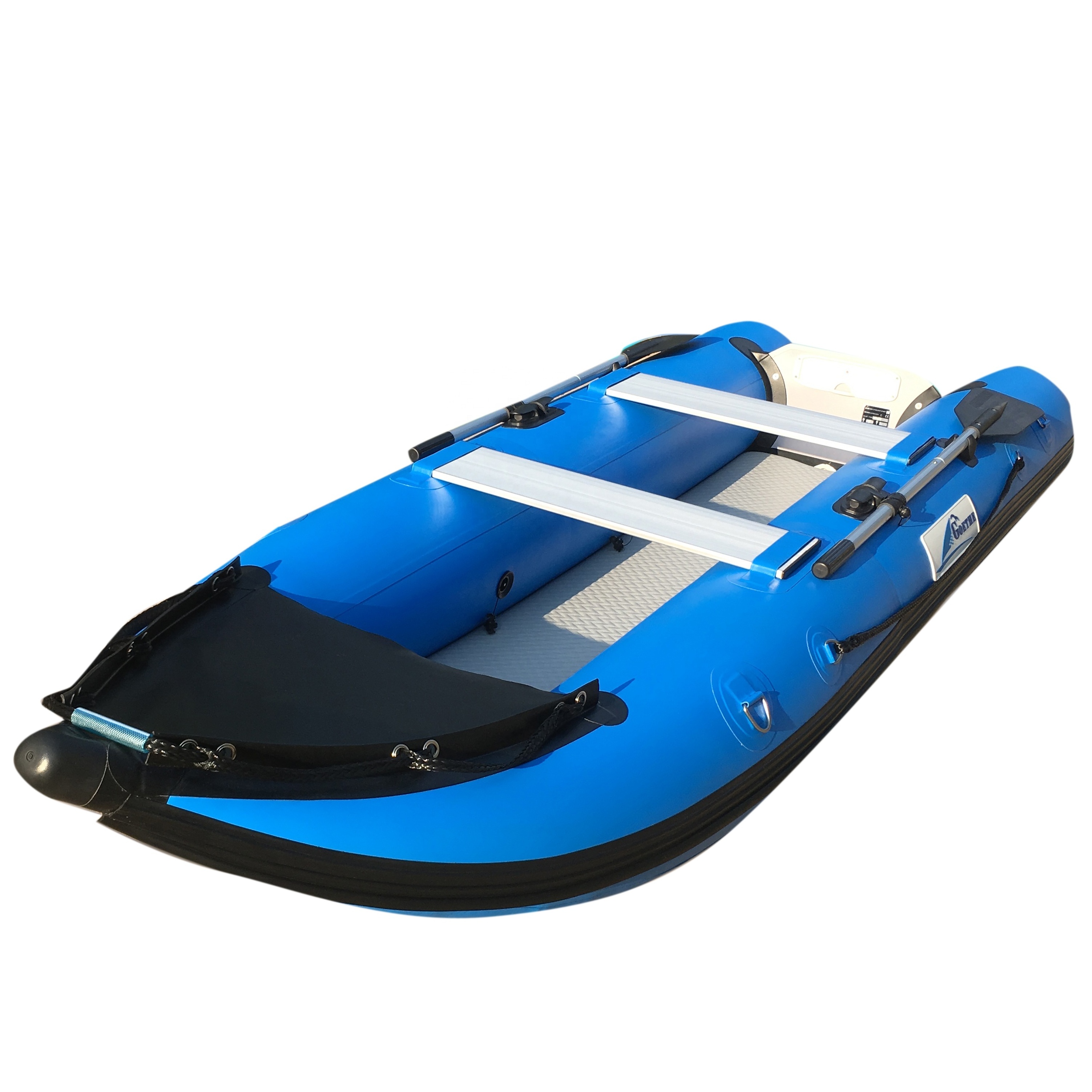 Goethe Goboat GTK370 PVC Inflatable Boat Fishing Canoe Kayak 2 Person CE Inflatable Boat Fishing Kayak