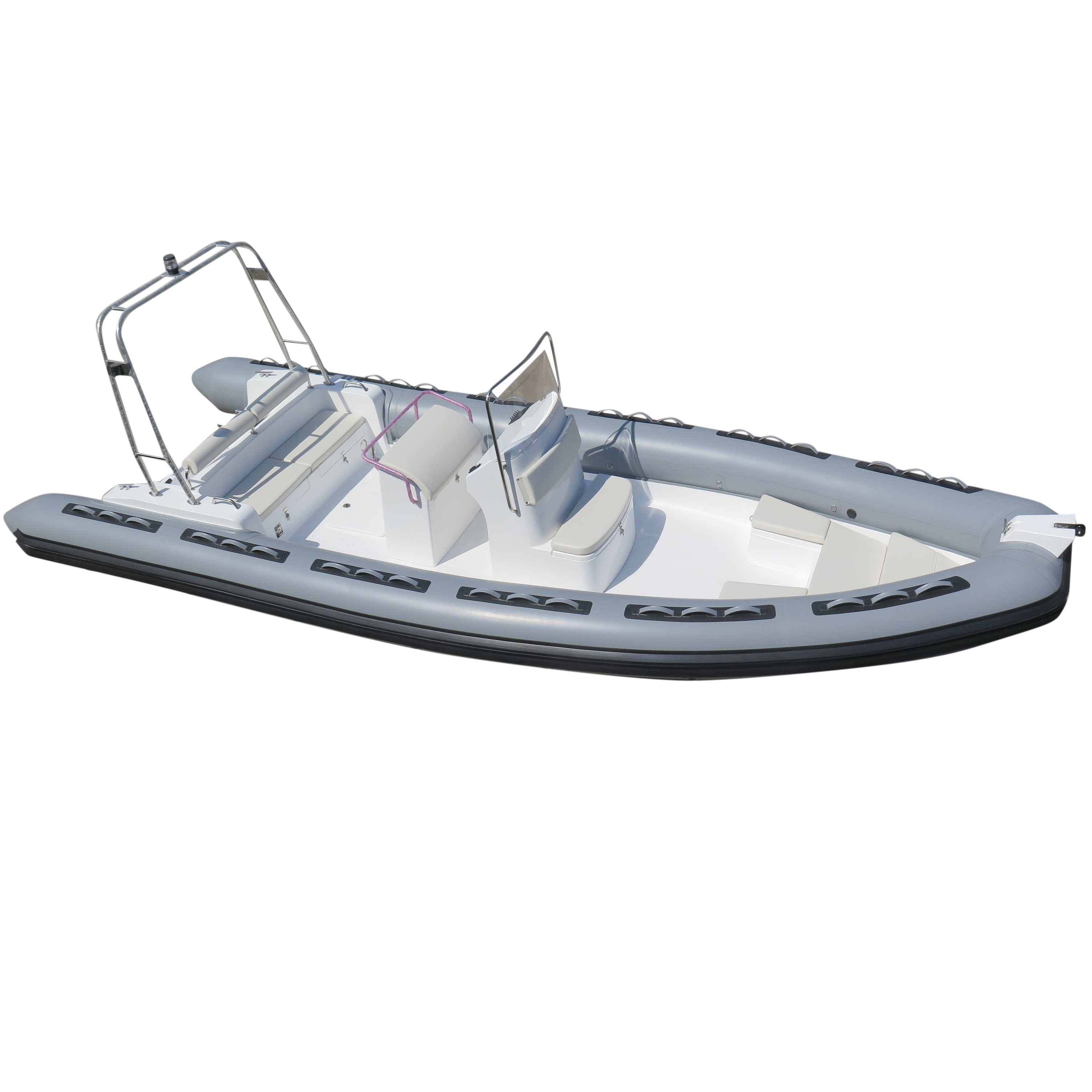 RIB750 Rib Boats Aluminium Hull Sailing Yacht Luxury Boat Center Boat Console  Aluminum