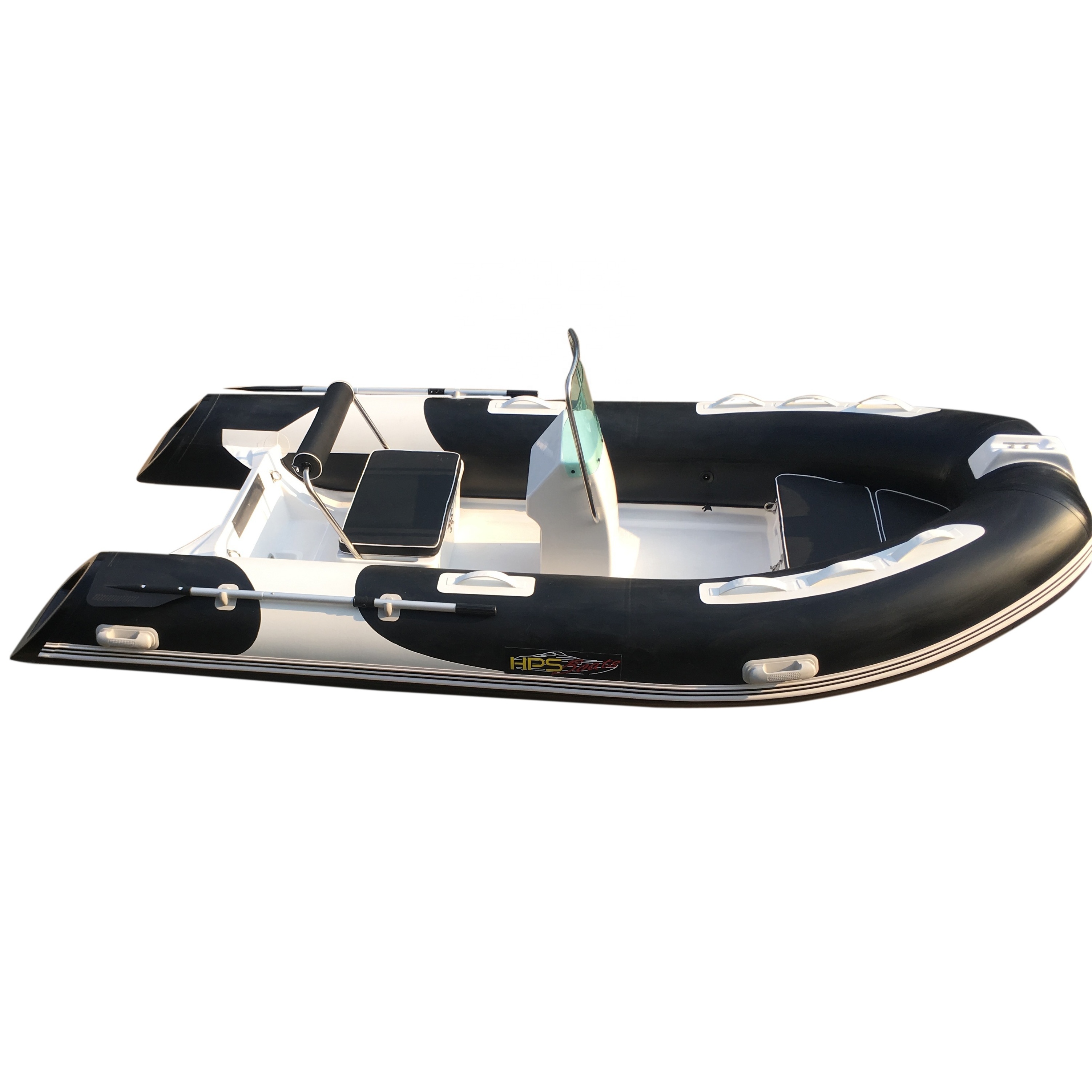 Goboat RIB390 3.9M 13Ft Rowing Sailing Inflatable Boat Pedal Power Kayak Rescue Fishing Kayak RIB390