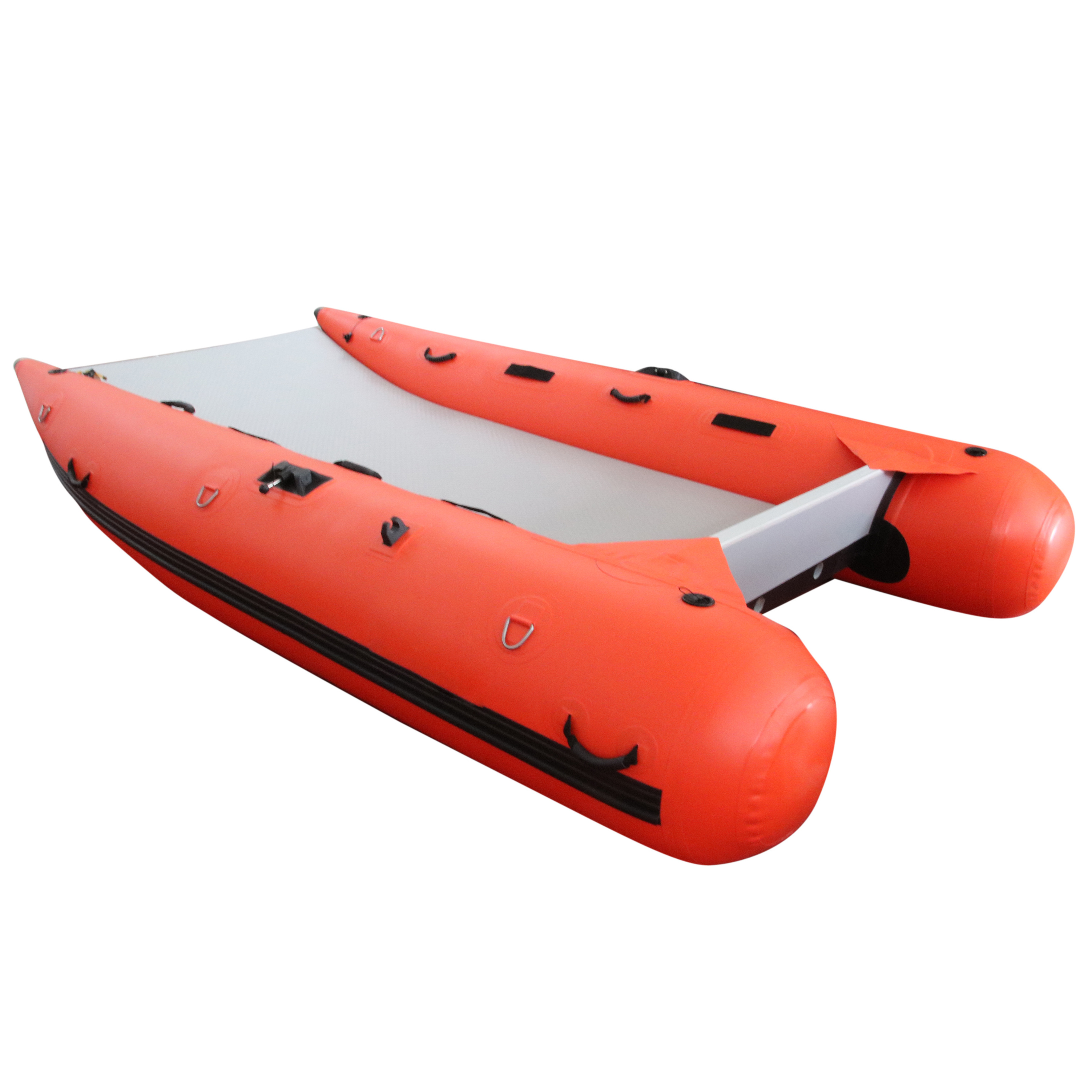 Goethe 11' Portable Inflatable Catamaran Fishing Boat