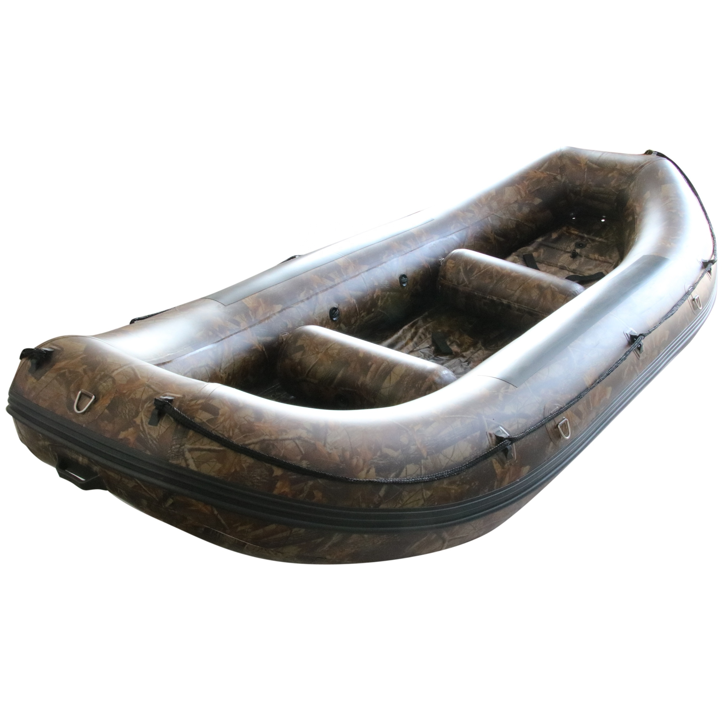 Goethe Goboat GTP390 12.8ft Long Inflatable Raft 4 Persons Wide Drifting Boat River Packraft