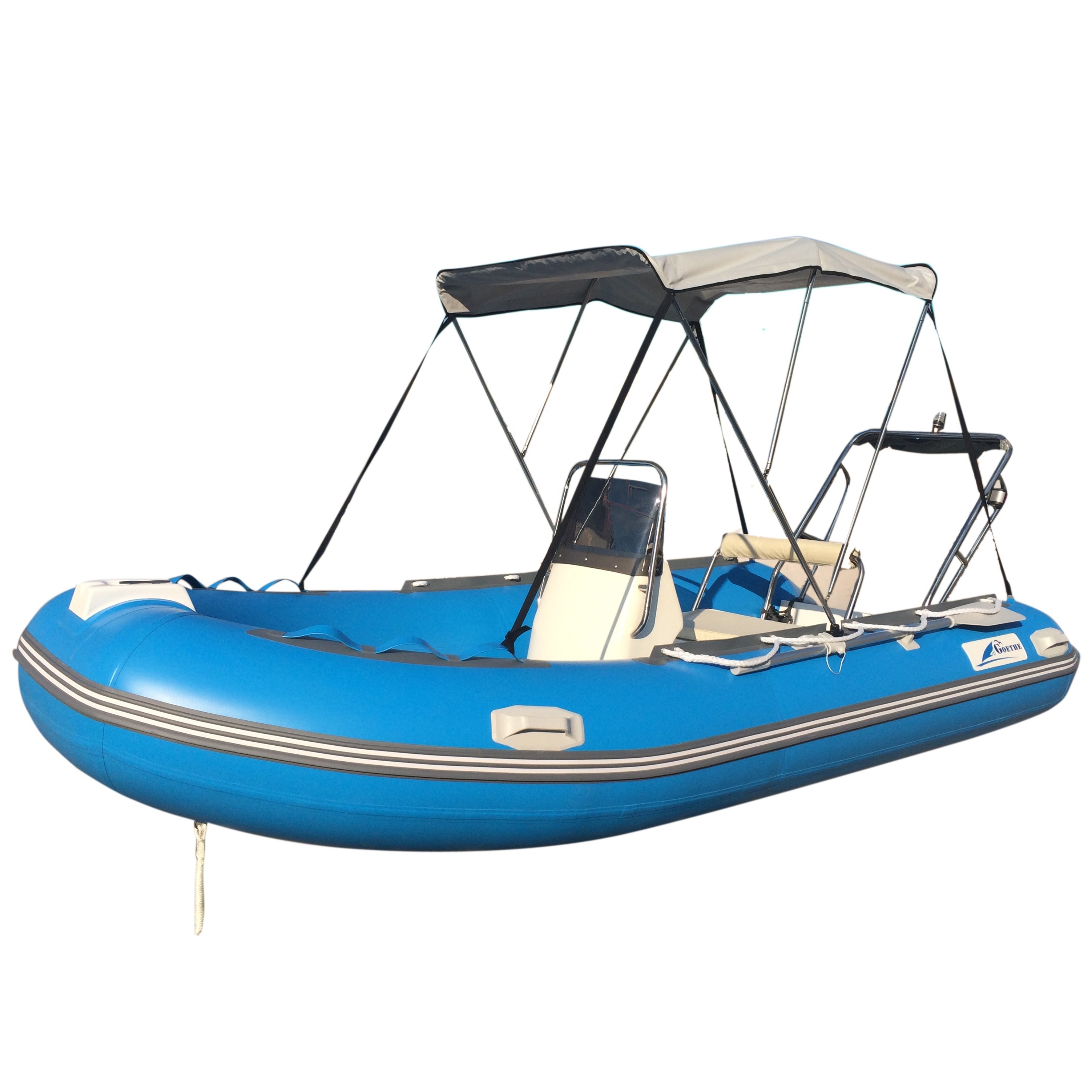 Goboat RIB390 3.9M 13ft CE Center Console Rowing RIB Boat Small Dinghy Luxury Yacht For Sale RIB390