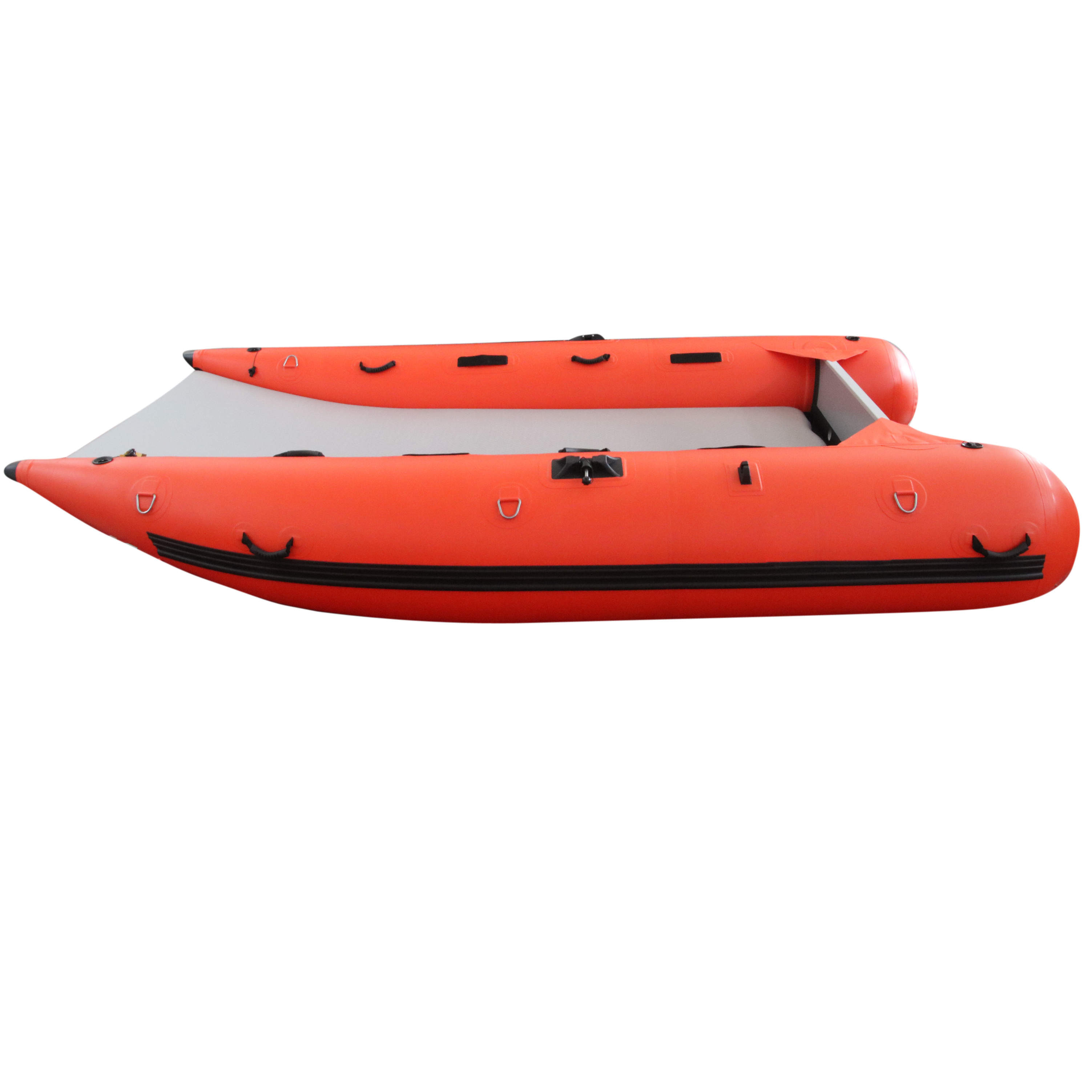 Goethe 11' Portable Inflatable Catamaran Fishing Boat