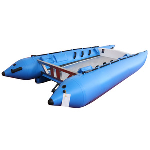 Aluminum Inflatable Boat Sailboat Thundercat Boat Race Catamaran For Sale