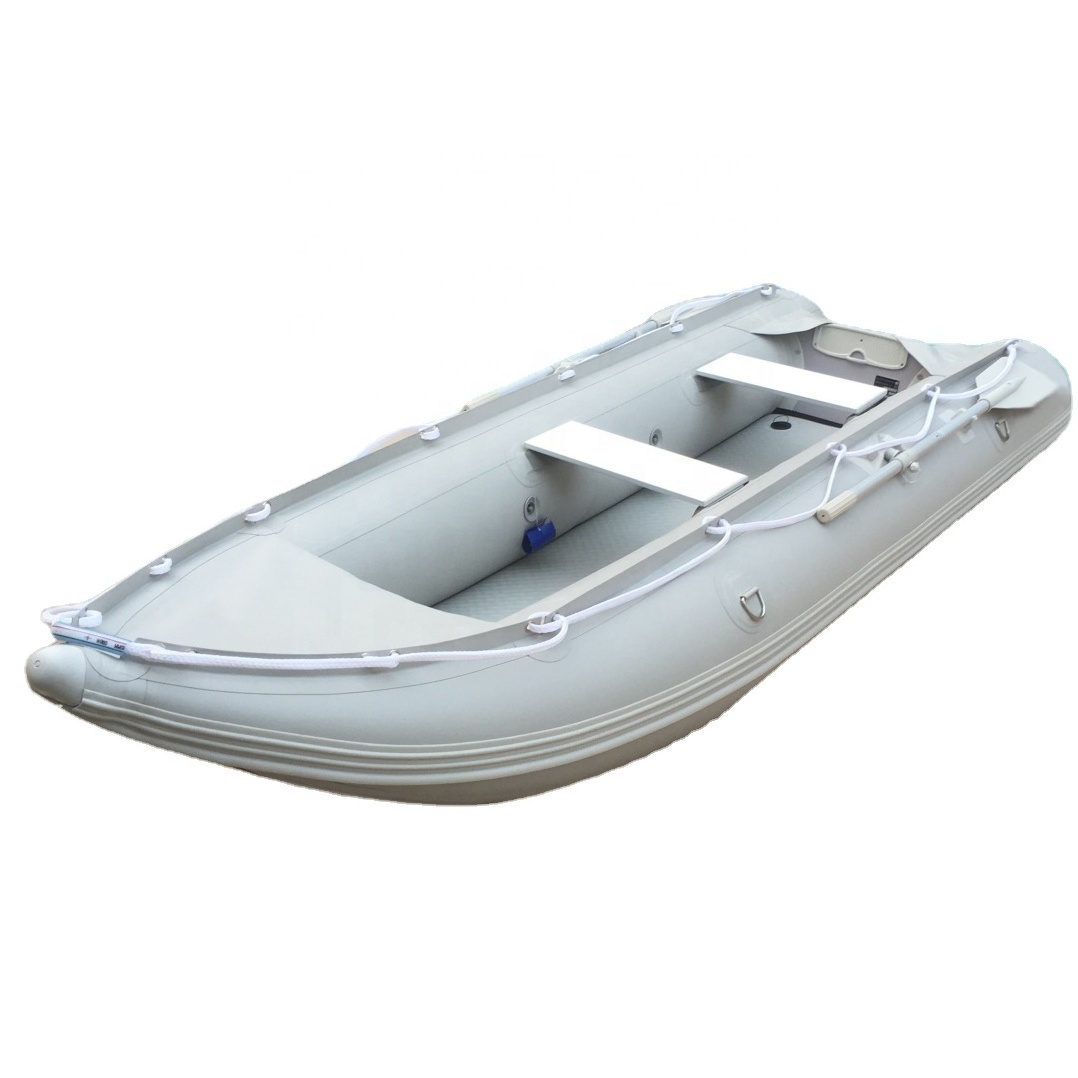 Goethe Goboat GTK370 PVC 2 Person Inflatable Kayaks Rowing Drifting Surfing Fishing Kayak Boat With Aluminum Boat Seat