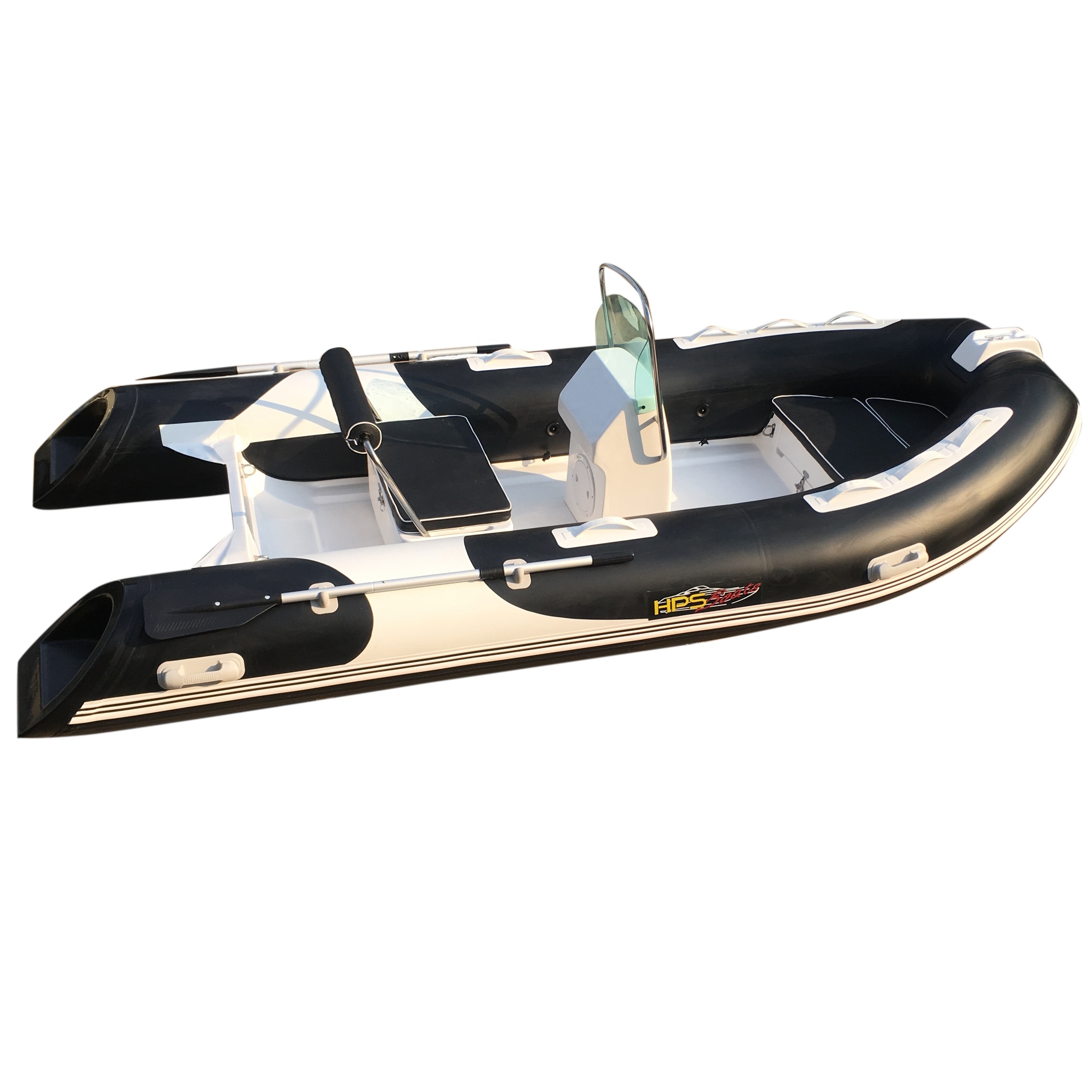 Goboat RIB390 3.9M 13Ft Rowing Sailing Inflatable Boat Pedal Power Kayak Rescue Fishing Kayak RIB390