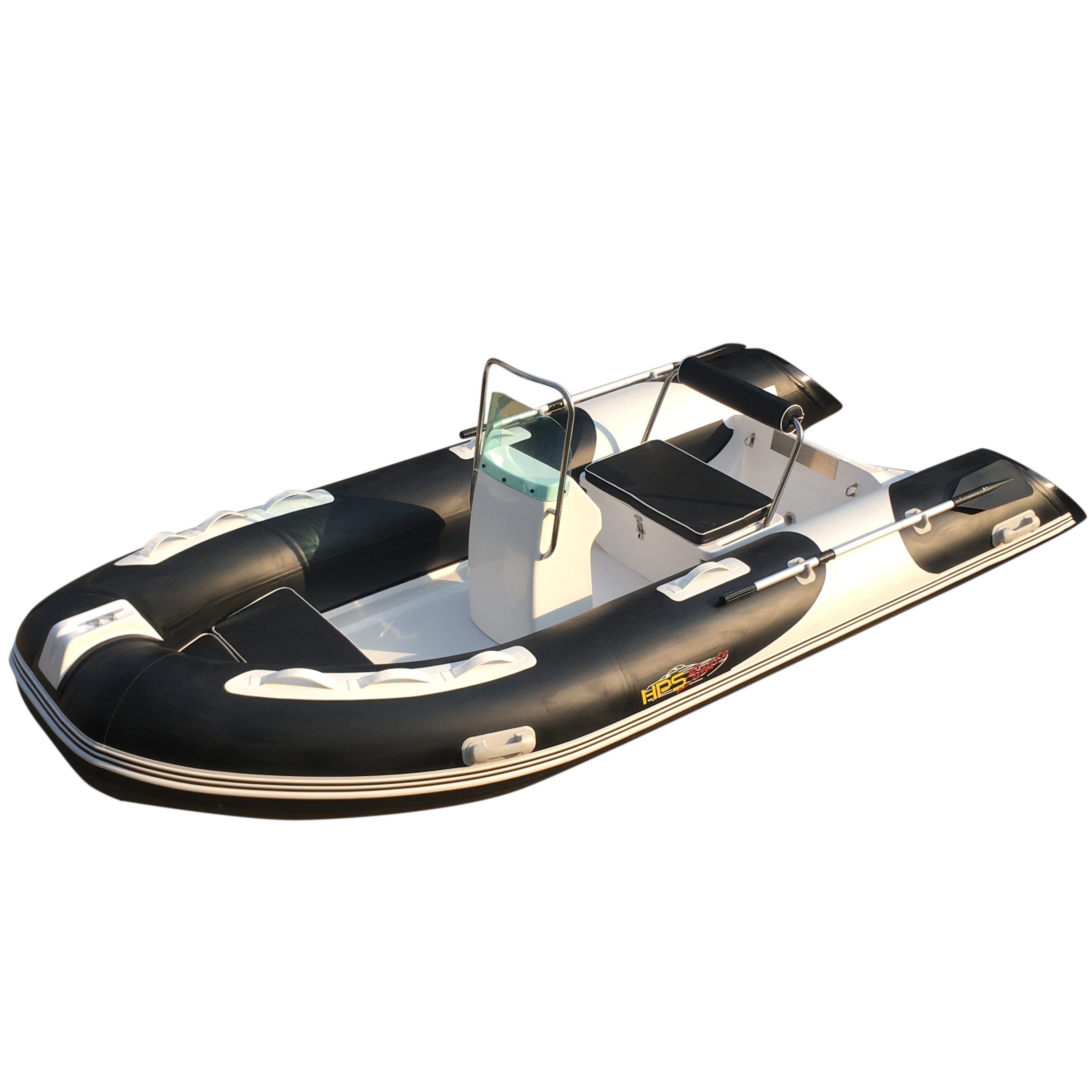 Goboat RIB390 3.9M 13Ft Rowing Sailing Inflatable Boat Pedal Power Kayak Rescue Fishing Kayak RIB390