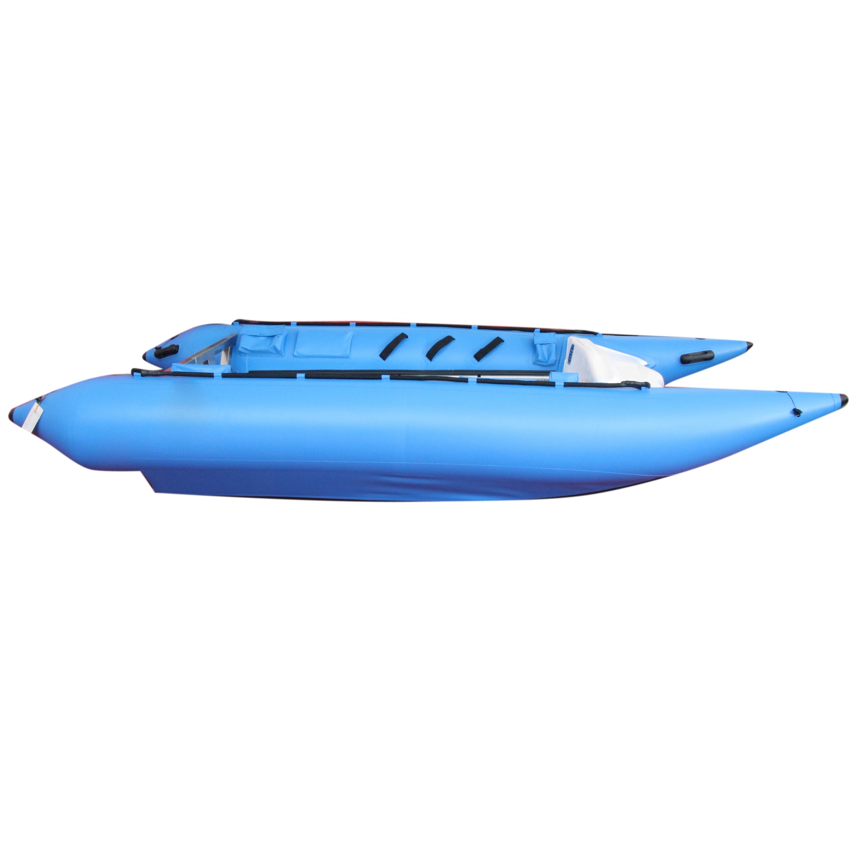 Goethe 14.1ft 430cm GTG430 Race-level Inflatable Thundercats catamaran boat for 5 persons with oars/pump/repair kit