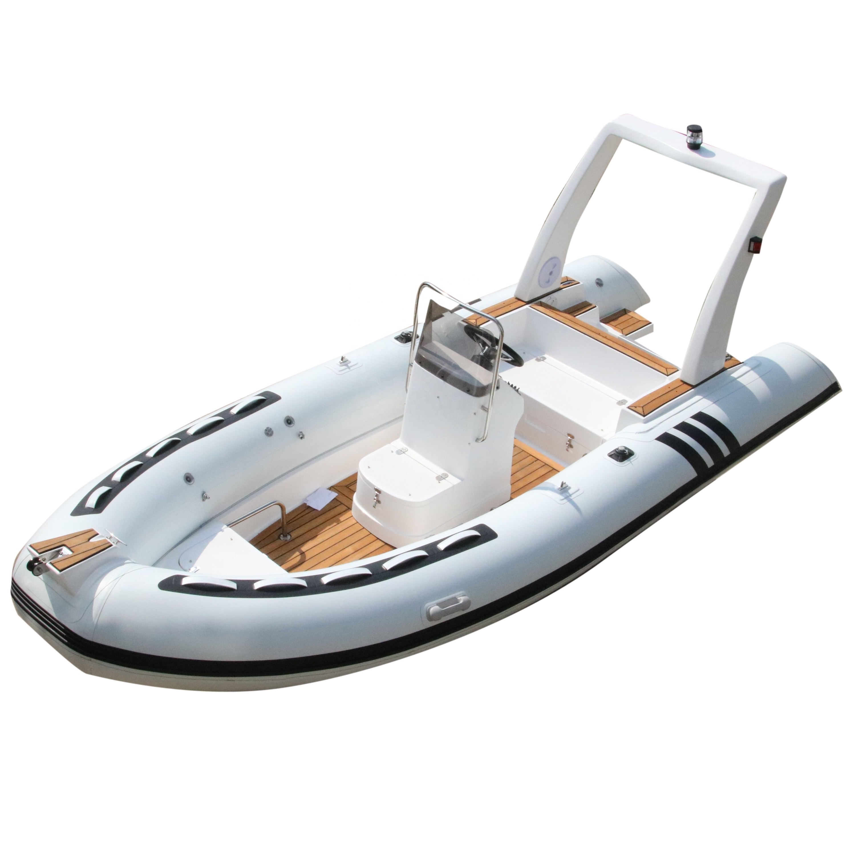 Goboat RIB480 4.8M 16Ft New design RIB Boat Double Layer Hull Rowing Sail boats CE Certificates Inflatable Boat For Sale RIB480