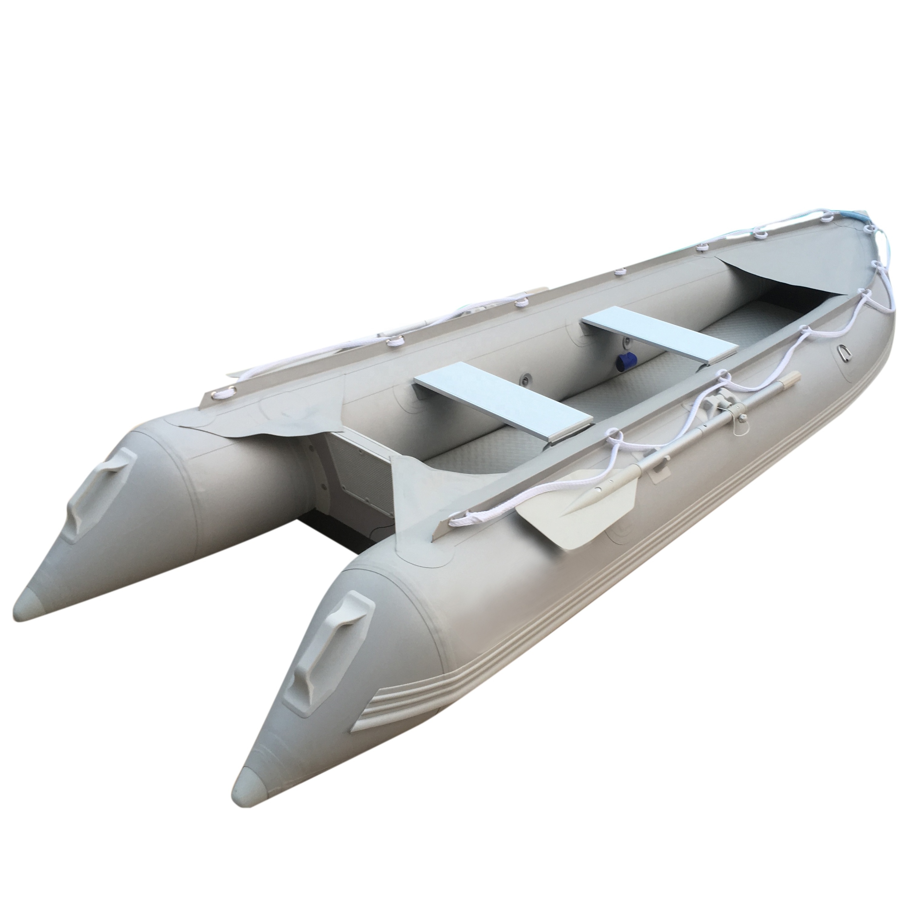 Goethe Goboat GTK370 12ft Inflatable Kayak Fishing Rowing Drifing Surfing Boat With Aluminum Boat Seat