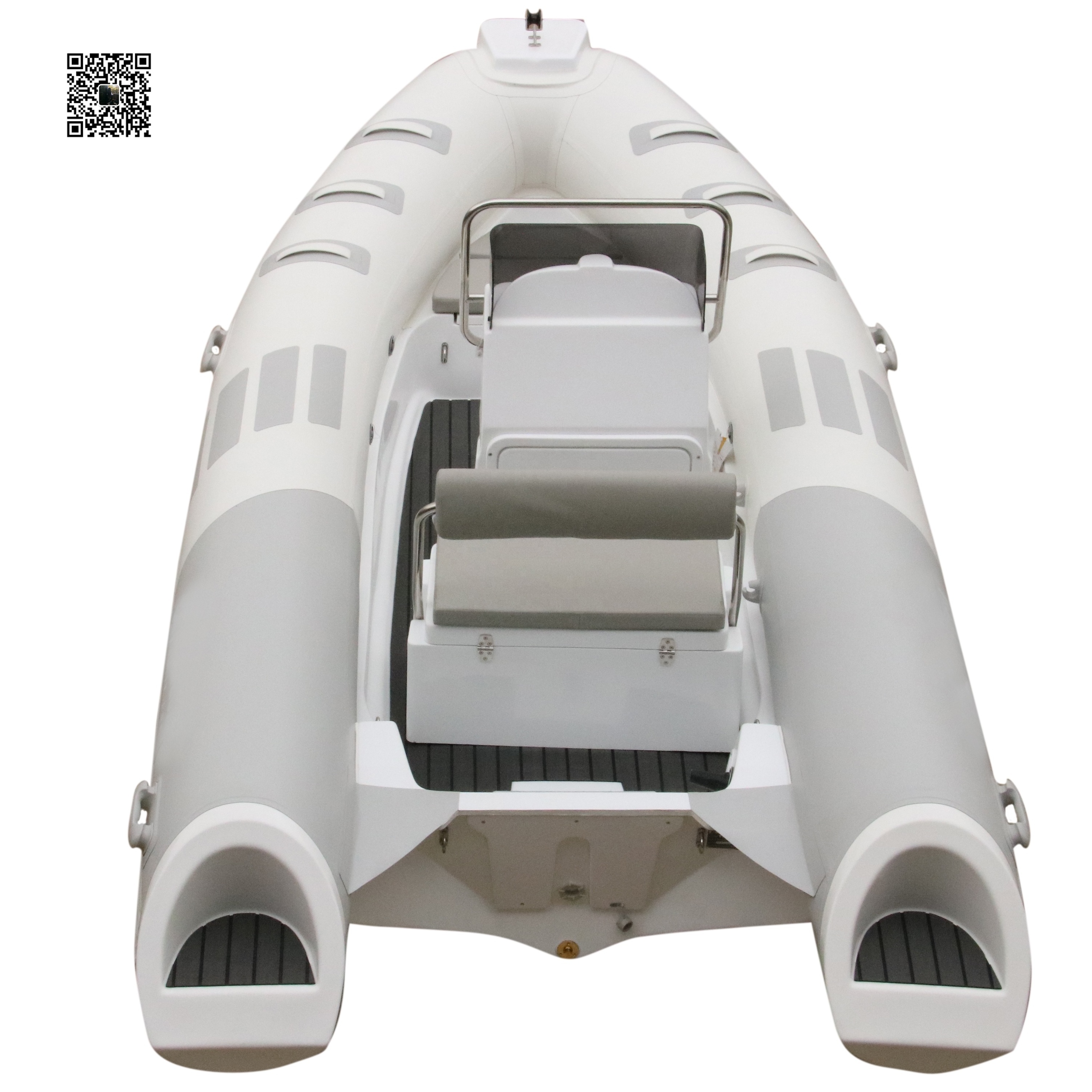 Goboat RIB520 5.2M 17ft Goethe Boat Hull Center Console & Bench Seat Air Inflatable Fishing RIB Boats Aluminum boat For Sale