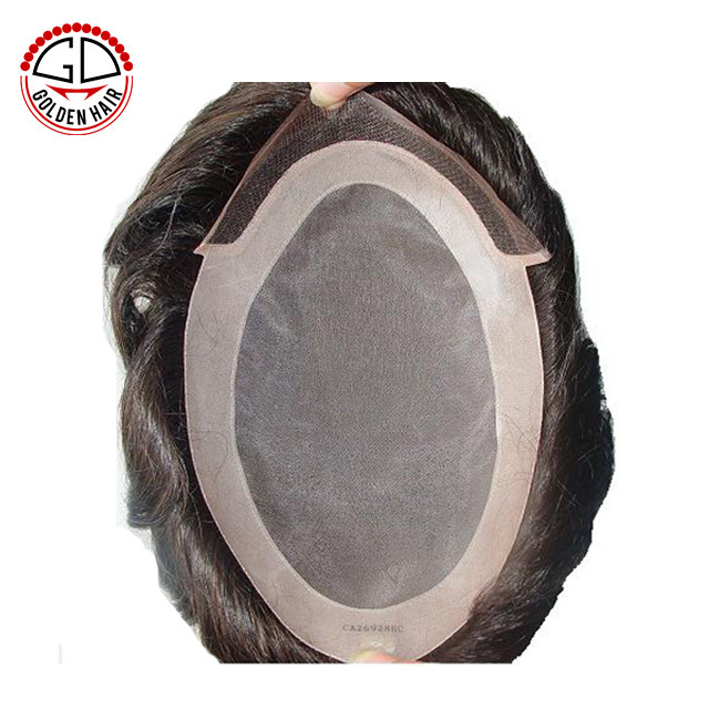 High Quality Human Hair Virgin Remy Cheap Hair Piece Toupees