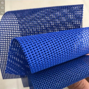 Woven Anti UV Poly Canvas Construction Fabric PVC Coated Mesh for Bags Pallet Truck Trailer Covers