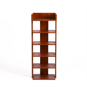 JIAMUJIA living room stand walnut color solid wood wooden shoes rack box cabinet storage modern rack shoes cabinet furniture