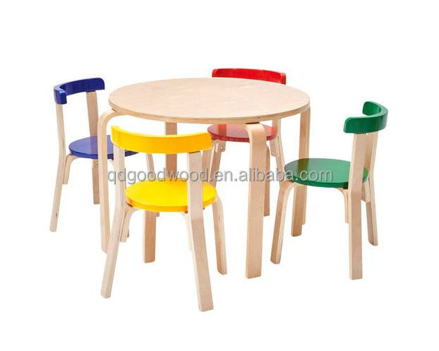 JIAMUJIA  factory wholesale morden children table and chair round children learning tables and chairs children tables