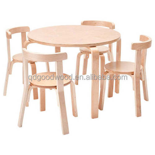 JIAMUJIA  factory wholesale morden children table and chair round children learning tables and chairs children tables