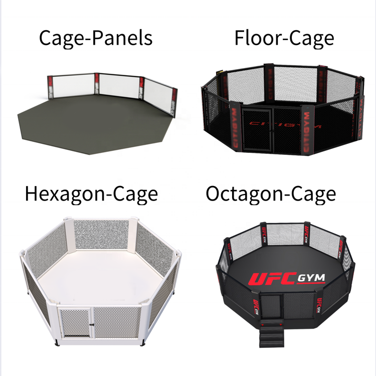 Factory Customized MMA CAGE high quality square tubes MMA Cage Octagon sturdy and durable UFC MMA Cage for Integrated training