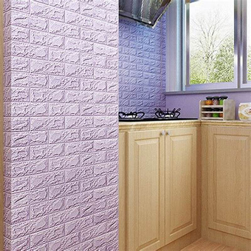 New Trendy 3d XPE Brick Pattern Self Adhesive Wall Sticker Peel And Stick for Wall Decoration