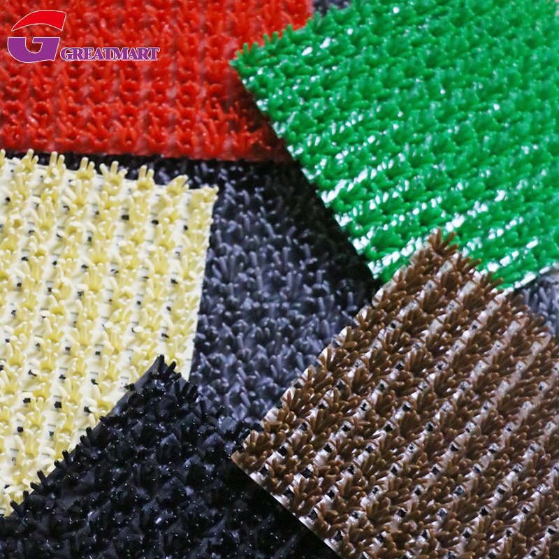 Artificial PE turf carpets artificial PE grass floor mat