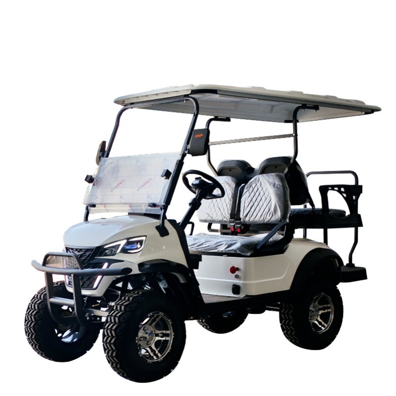 48V 4 Wheel 4 Seater Golf Carts 2023 New Chinese Travel Electric Grocery Cart Electric Scooters