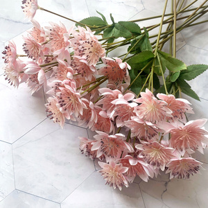 H-668 Simulation flower high-grade snow lotus dandelion wedding handmade flower silk flower 3D printing room decoration