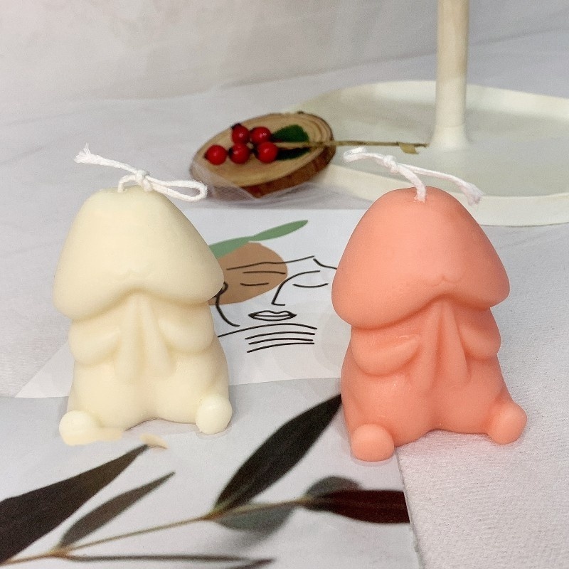 CYY04  NEW Handmade Cute Funny Scented Candles Male Penis candle for Home Decoration