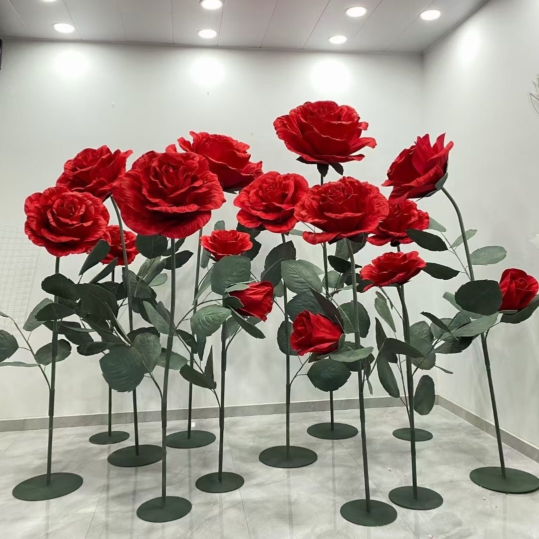 N-006 Wedding backdrops wall customized floral wall design backdrop cloth 3D cloth back white peony rose flower wall for wedding