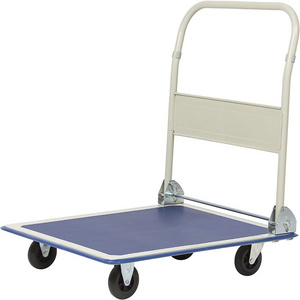 Foldable Hand Truck Cart Platform Trolley For Warehouse