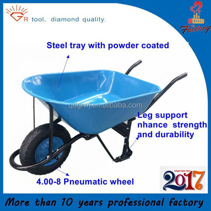 90L large metal tray peruvian wheelbarrow