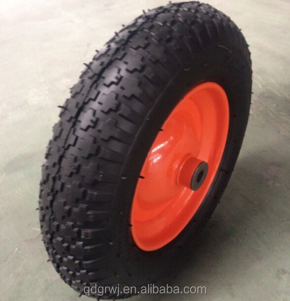 rubber tire wheelbarrow pneumatic tire 3.50x8