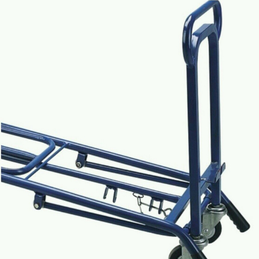 Heavy duty 4 wheel air tire industrial warehouse storage tool cart hand truck trolley