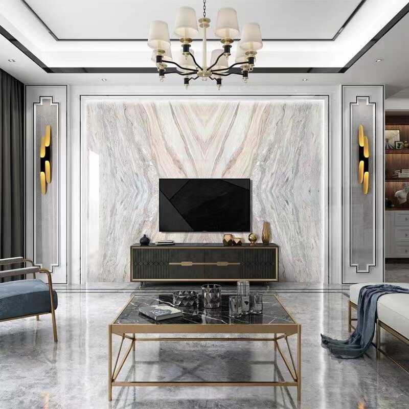 Wholesale High Glossy Design Marble Sheet PVC Wall Panel 1220x2900 3mm PVC House Decorative Board